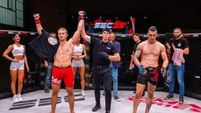 U Somboru je Leon ostvario treću uzastopnu i petu MMA pobjedu u karijeri/Foto: Privatni album