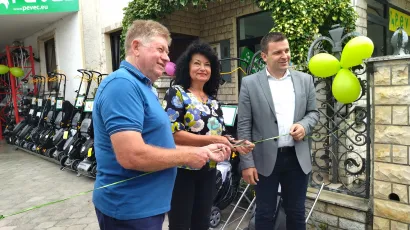 Višnja i Zdravko Pevec i Dario Hrebak na otvorenju/ Foto: Deni Marčinković