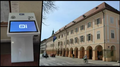 Uređaj se nalazi u bjelovarskoj Gradskoj upravi/ Foto: Deni Marčinković/Grad Bjelovar