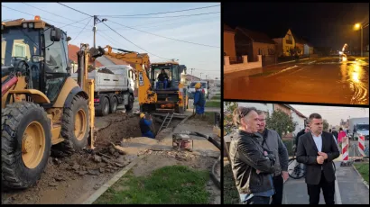 Hrebak je obi&scaron;ao Hebrangovu ulicu, koja ipak neće tako skoro u rekonstrukciju/ Foto: Deni Marčinković/Facebook