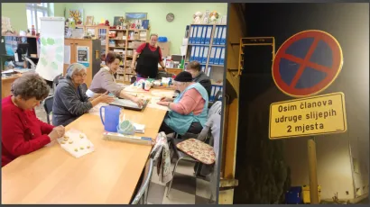 Udruga slijepih Pakrac - Lipik broji 40 članova/ Foto: Udruga slijepih Pakrac - Lipik