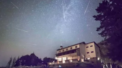 Planinarski dom Omanovac noću/Foto: FOTOimago