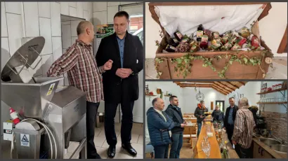 Župan Marušić obišao OPG Bačak/ Foto: Deni Marčinković