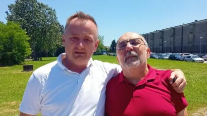 Mario je pušten iz Remetinca/Foto: Hitna uživo