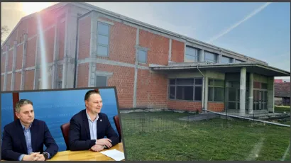 Župan je obećao završiti dvoranu u Hercegovcu/ Foto: BBŽ