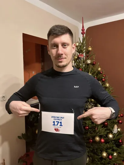 Level Fit studio je trčao za Eniza /Foto: Trči sa srcem