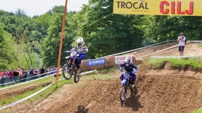 Roko (lijevo) i Štef (desno) pokazali su koliko motocross može biti lijep, uzbudljiv i neizvjestan/Foto: Mario Barać/MojPortal.hr