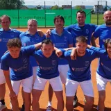 Sastav Pakraca s lijeva stoje Jasmin Ramić, Igor Mašić, Dražen Matijašević, Dino Rosić, Dario Perković, Dino Galijaš, Duško Čubrilo. Čuče s lijeva Marko Novaković, Ivan Pleša, Gabriel Vidović i Jure Rosić/Foto: Mario Barać