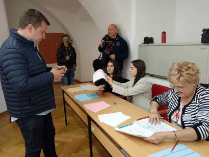 Građanska dužnost obavljena/Foto: Slavica Trgovac Martan