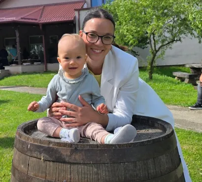 Mlada Istrijanka u Bjelovar je preselila zbog ljubavi/Foto: Valnea Vretenar Maršić