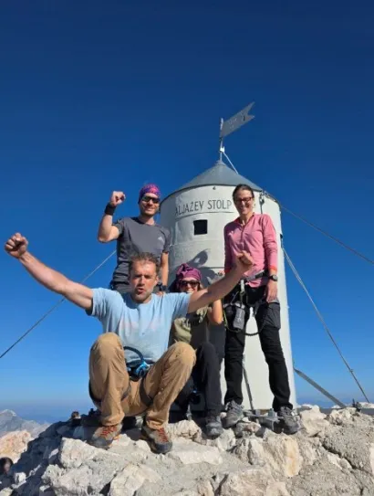 Konačno na cilju/Foto: PD Petrov Vrh