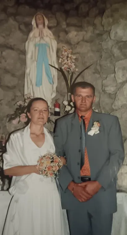 Martina i Nikola su nakon vjenčanja otišli u Međugorje/Foto: Obitelj Brletić