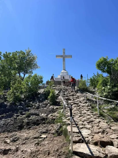 Međugorje je posebno mjesto za ovu daruvarsku obitelj/Foto: Obitelj Brletić