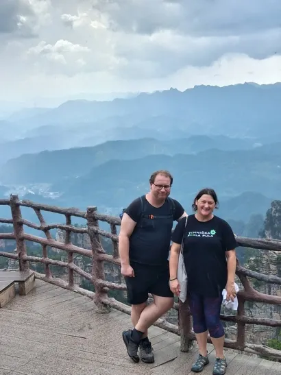 Fotka za uspomenu iz nacionanog parka Zhangjiajie/Foto: Jana Prević Finderle