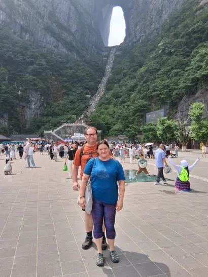 Na Tianmen planini/Foto: Jana Prević Finderle