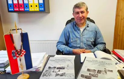 krešimir Ivančić, predsjednik daruvarske HVIDR-e /Foto: Nikica Puhalo/MojPortal.hr