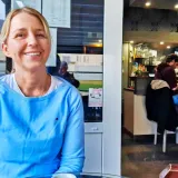 Marina Ivanko, vlasnica caffe bara Laguna/Foto: Dijana Puhalo/MojPortal.hr