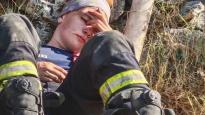 Fotografija: Novo Selo wildfire/Frsne/Vatrogasci Supetar