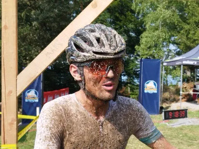 Vanja Šomođi blatnjav do neprepoznatljivosti Foto Mario Barać