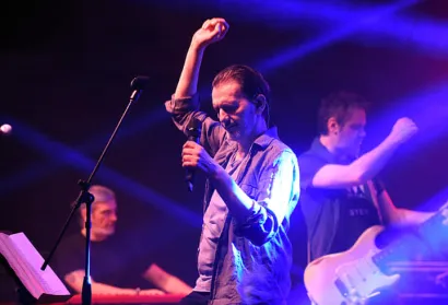 Na koncertu s Baretom (lijevo)/Foto: Privatni album