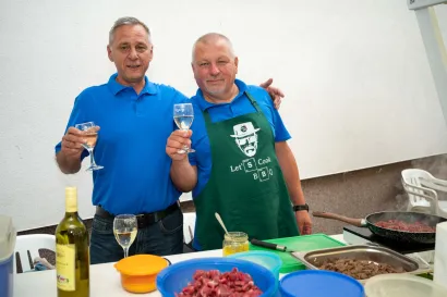 Predsjednik Obrtničke komore BBŽ-a Damir Pavec (lijevo)/Foto: Predrag Uskoković/Grad Daruvar