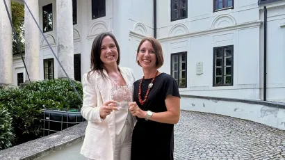 Svečanosti su prisustvovale gradonačelnica Čazme Valentina Čanađija i ravnateljica Centra za kulturu, Gradskoga muzeja Čazma Maja Cepetić Rogić/Foto: Grad Čazma