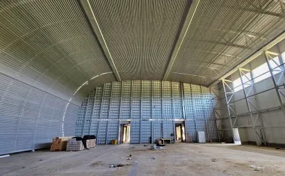 Prostor u kojem će se nalaziti multifunkcionalna sportska dvorana/Foto: Nikica Puhalo/MojPortal.hr