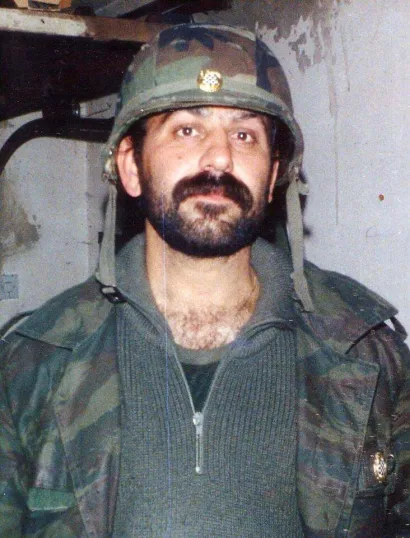 Legendarni zapovjednik obrane Lipika Ibrahim Abushaala kojeg su suborci prozvali Gadafi/Foto: Muzej vojne i ratne povijesti Pakrac