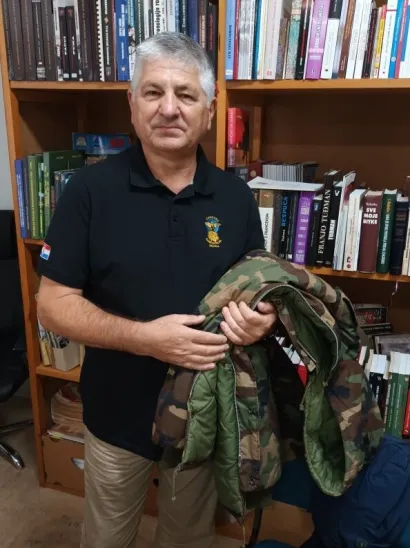 Vinko Grgić te 1991. godine bio je zapovjednik sportske čete Općinskog štaba Teritorijalne obrane Čakovec/Foto: Muzej vojne i ratne povijesti Pakrac