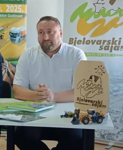 Zamjenik bjelovarsko gradonačelnika Igor Brajdić/Foto: Slavica Trgovac Martan