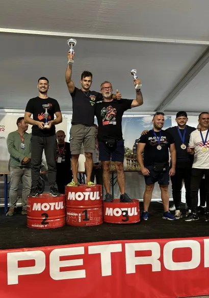 Ponovno na pobjedničkom postolju/Foto: Privatni album