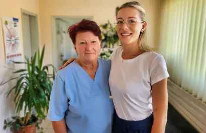 Medicinska sestra Snježana Horina i dr. Iva Tomašek/Foto: Nikica Puhalo/MojPortal.hr