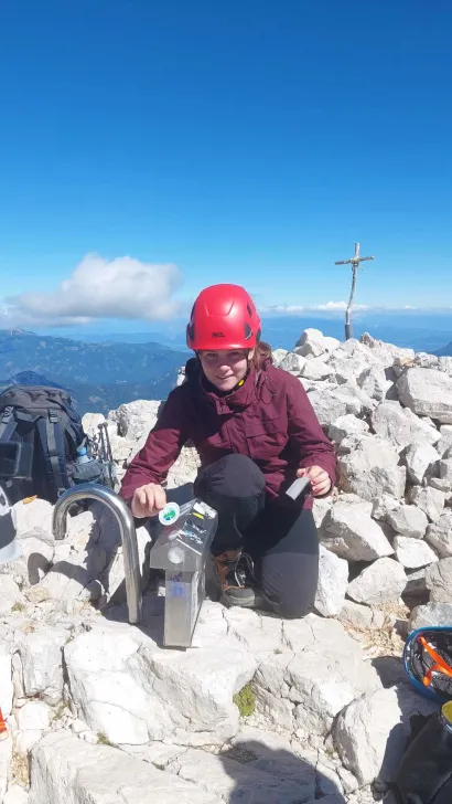 Mlada Čazmanka kaže kako je pohod bio naporan/Foto: Josip Brezničar