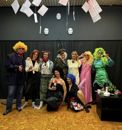 Glumačka skupina, The acting studio Zagreb/Foto: Privatni album