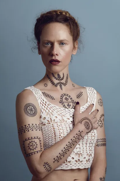 Istražujući tetovaže, povezala sam se s našim pretkinjama, kaže Eva/Foto: Doris Fatur