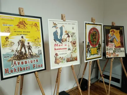 Ovako se nekad publika privlačila u kino/Foto: Slavica Trgovac Martan