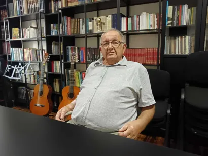 Najpoznatiji bjelovarski kinooperater kaže da je imao najbolji posao na svijetu/Foto: Slavica Trgovac Martan