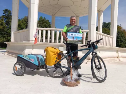 Na cilju nakon 4250 km/Foto: Slavica Trgovac Martan