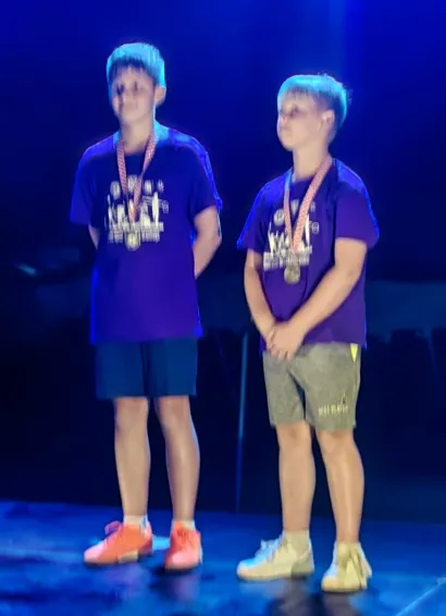 Zlato u stolnom nogometu, Stjepan i Josip GluščićFoto: Nera Sakar