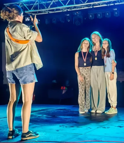 Zlato Srebro i Broncau modeliranju - zlato Ema Jerman. srebro Iva Brletić i bronca Dora Patek/Foto: Nera Sakar