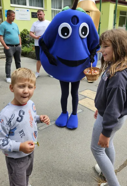 Maskota Šljivko/Foto: Nikica Puhalo/MojPortal.hr