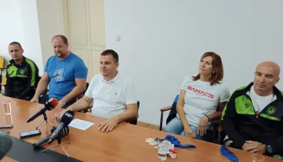 Gradonačelnik je sportašima zahvalio na promociji Bjelovara/Foto: Slavica Trgovac Martan