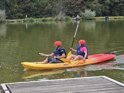 Skresovima su zaplovili kajaci/Foto: Krugoval Garešnica