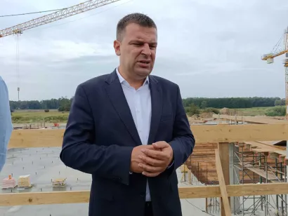 Bjelovarski gradonačelnik Dario Hrebak/Foto: Slavica Trgovac Martan