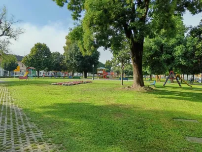 Park se obnavlja u sklopu projekta Zeleni centar/Foto: Slavica Trgovac Martan