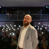 Matija Boltižar na promociji u Zagrebu/Foto: Maks Petković