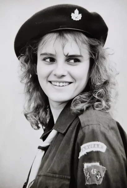 Jitka kao izviđač/Foto: Privatni album