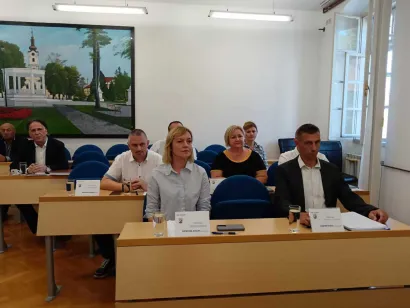 Gradski pročelnici odgovarali su na pitanja/Foto: Slavica Trgovac Martan