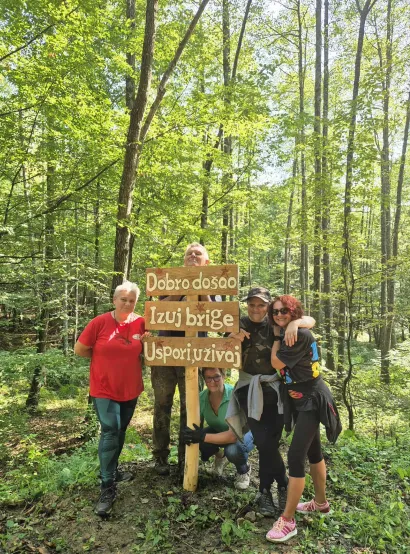 Zgodne poruke za izletnike i planinare/Foto: Udruga Lipa Garešnica
