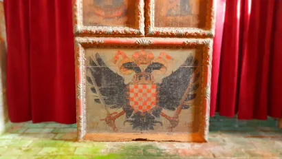 Najstarija hrvatska šahovnica iz Dišnika/Foto: Udruga Lipa Garešnica